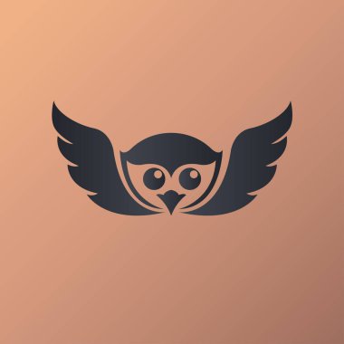 Baykuş logo vektör çizimler