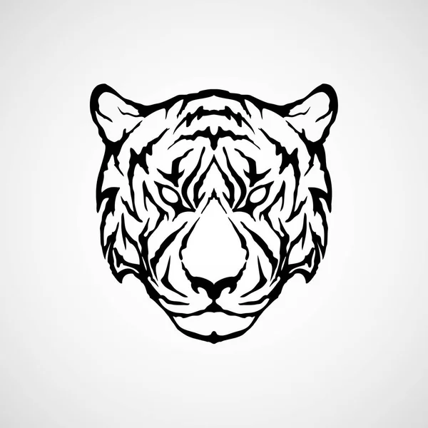 Tiger vektorové logo ikonu obrázek — Stockový vektor