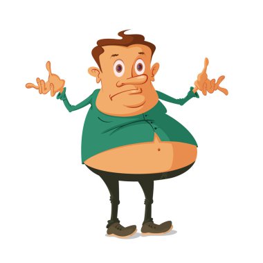 adam çaresiz hareketi yapan