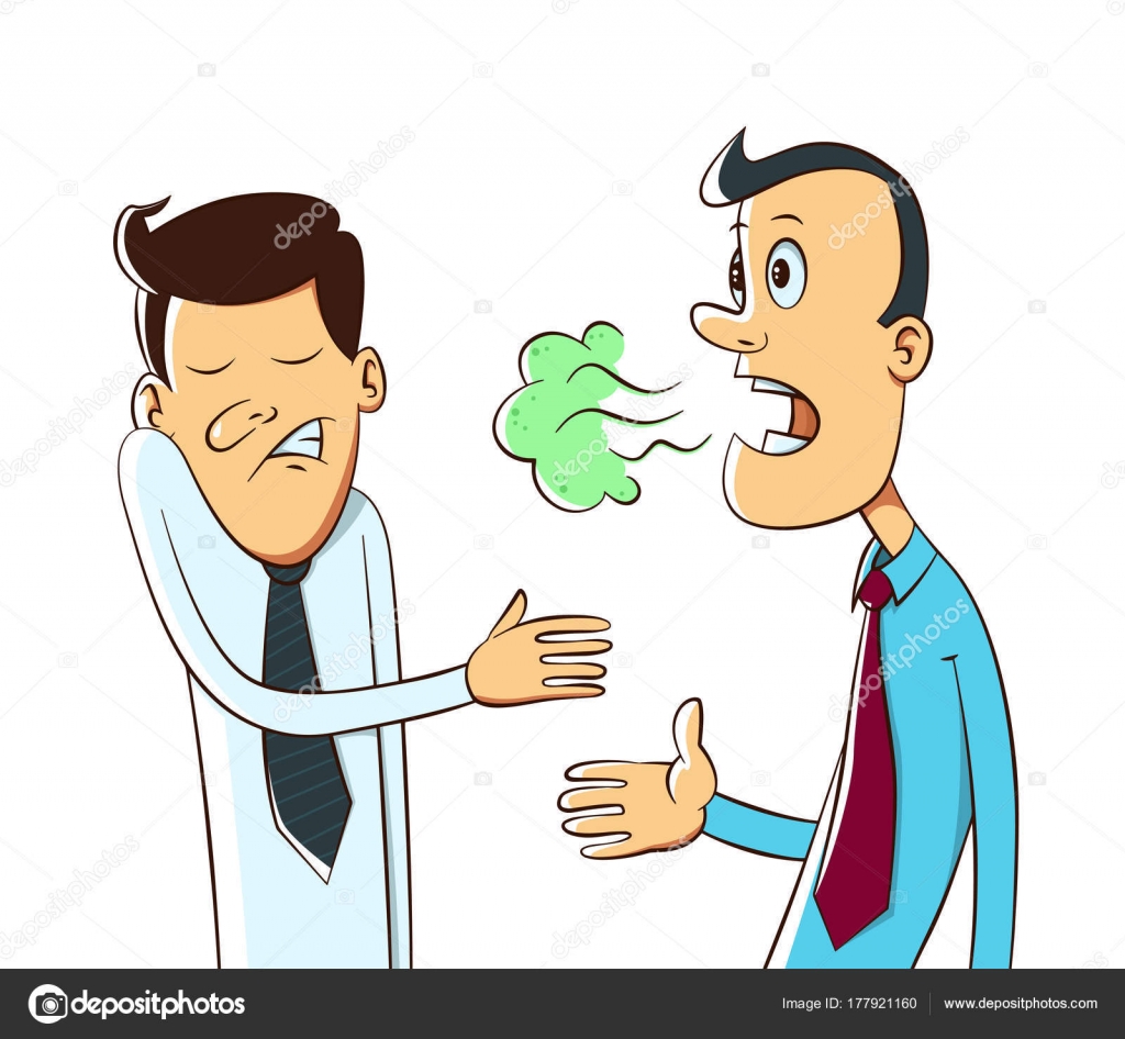 Mal aliento imágenes de stock de arte vectorial | Depositphotos Mal aliento imágenes de stock de arte vectorial | Depositphotos