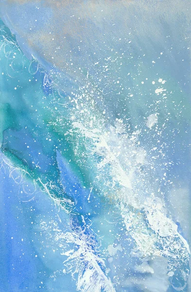 Mar colorido fondo — Foto de Stock
