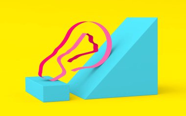 ışık kasetteki geometrik şekiller üzerinde yatıyor