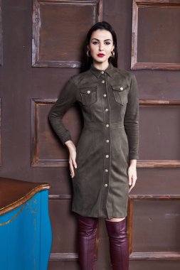 Güzel iş kadın Bayan tarzı mükemmel vücut şekli