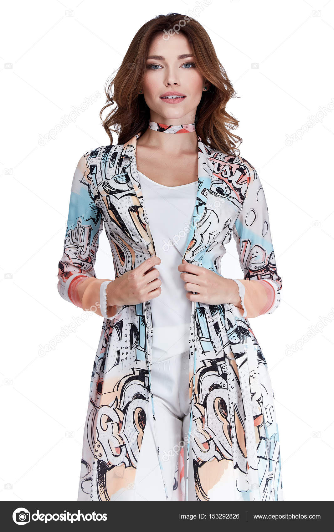 Romántico sexy hermosa dama bonita mujer morena pelo desgaste lon