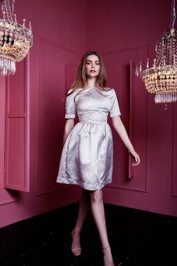 Güzel seksi güzel yüzünü sarı saçlı kadın kız Bayan moda mo