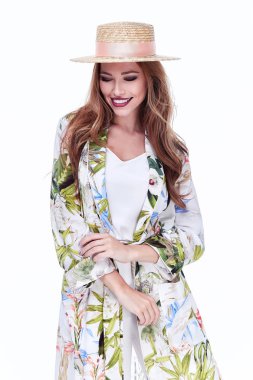 Romantik seksi güzel kadın güzel kadın esmer saç giymek lon