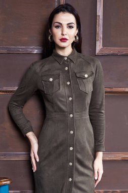 Güzel iş kadın Bayan tarzı mükemmel vücut şekli