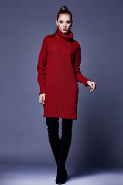 Seksi güzel kadın zarif Bayan giyim rahat kıyafetler için her 