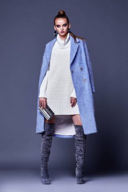 Esmer seksi zarif kadın güzel kadın patron iş st yüz