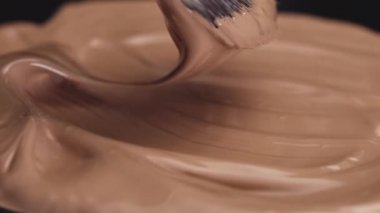 Yüz cilt bakım profesyonel dekoratif kozmetikler için makyaj kapatıcı Kozmetik ürünleri beyaz fırça doğal elyaf yapılmış sesi mükemmel sıvı doku bile.