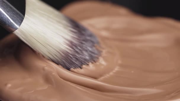 Make Concealer Cosmetische Producten Voor Gezicht Huid Zorg Professionele Decoratieve — Stockvideo