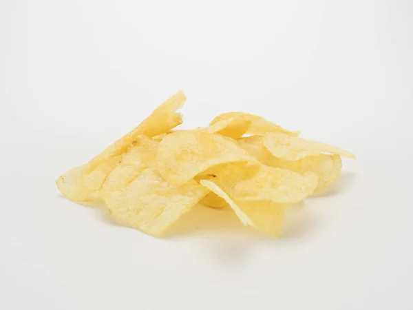 Patatas fritas en blanco — Foto de Stock