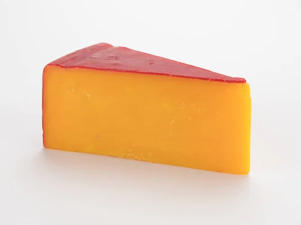白チーズのくさび — ストック写真