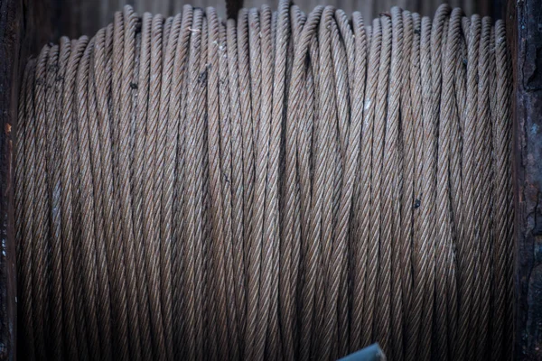 Spool of Thick Cable — Stock Photo, Image