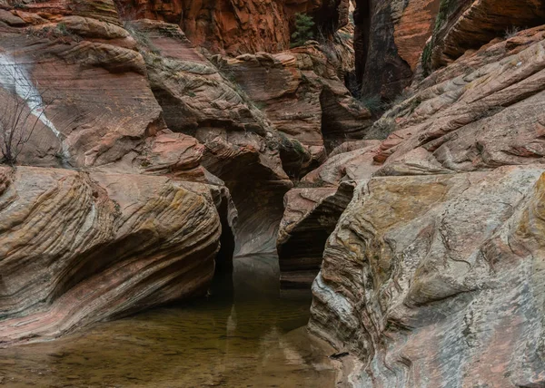 Rocas lisas del Cañón del Eco — Foto de Stock