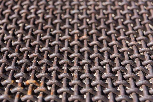 Low Angle View of Mesh Grid — Stock Photo, Image