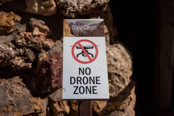 Geen drone zone — Stockfoto