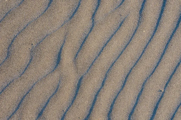 석양 모래에 파문 — 스톡 사진