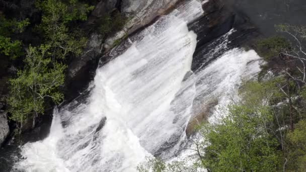 Oceania Falls Tight Shot — Stock Video