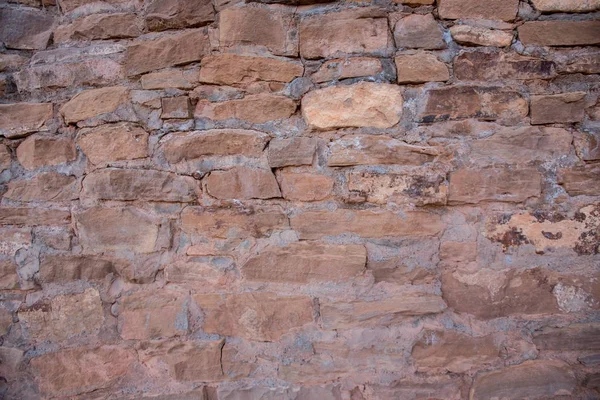 Pared de piedra con mortero — Foto de Stock