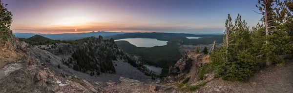 Panorama of Paulina Peak View — Stock Photo, Image