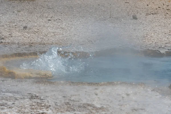 Bubbles on Surface of Hot Spring — Stock Photo, Image