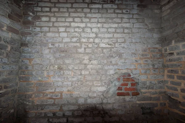 섬터 요새에에서 벽돌 방 벽 — 스톡 사진