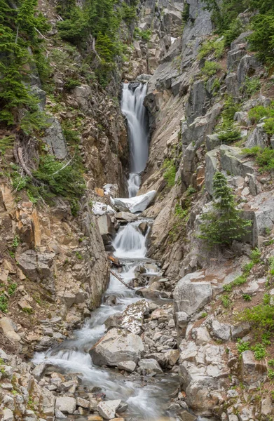 Regard vers le haut Edith Creek — Photo