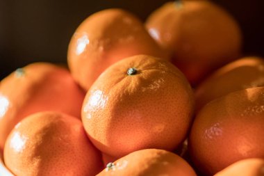 Yüksek karşıtlık Mandarine portakal