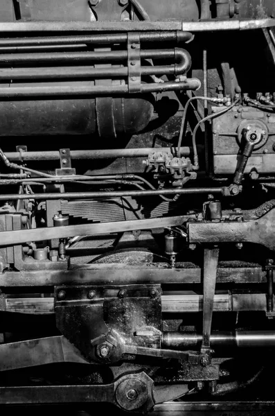 蒸汽发动机管 — 图库照片
