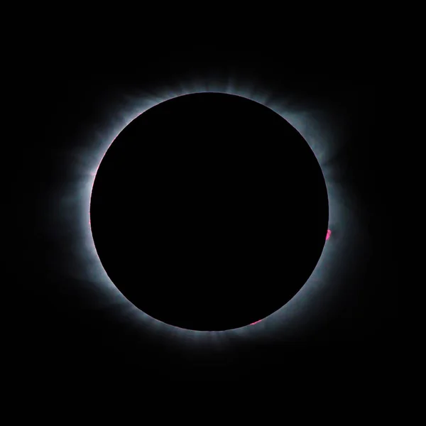 Solar Eclipse Corona — Stock Photo, Image