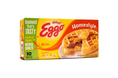 Eggo waffle beyaz