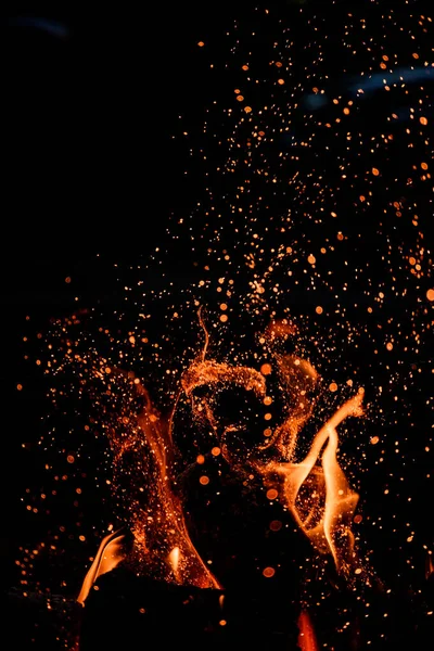 Glut und Flamme — Stockfoto