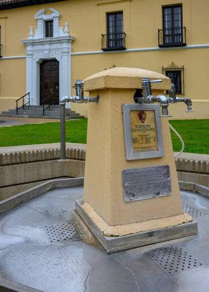 Hot Springs United States July 2019 Public Hot Spring Fountain — 图库照片