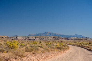 Utah 'ta Çölde Çamur Yolu Kesiliyor
