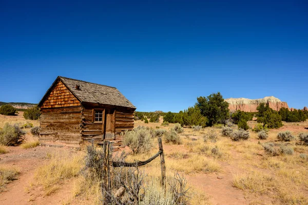 Morrell Line Cabin Der Wüste Von Kathedralental — Stockfoto