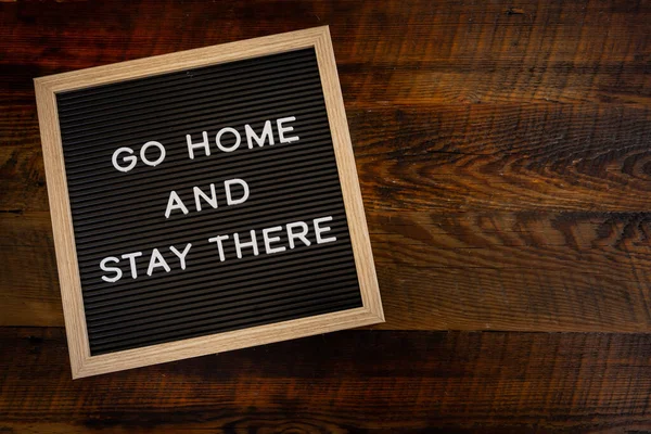 Home Stay Copy Space — Stock Photo, Image