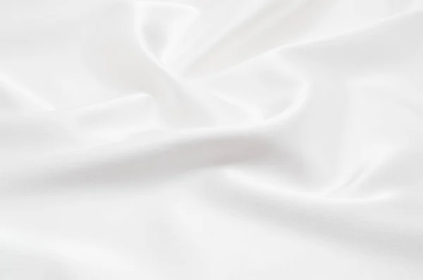 White Satin Fabric Background — Stock Photo, Image