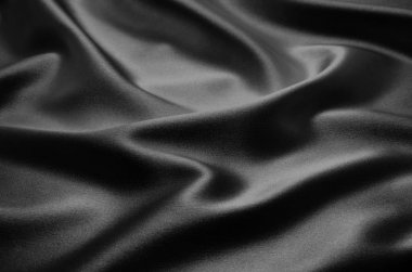 Doku siyah saten, ipek arkaplan