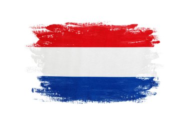 Hollanda arkaplan dokusu bayrağı