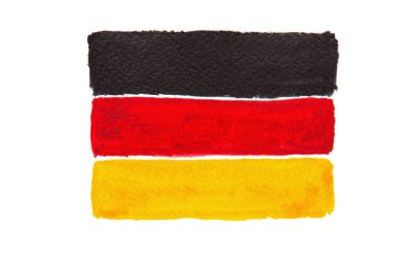 Eski dokulu Almanya bayrağı.