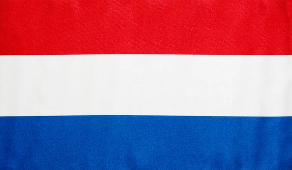 Fabric Texture Flag Holland Background Texture — Stock Photo, Image