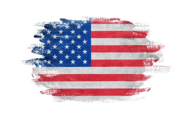 Bandera Usa Textura Fondo — Foto de Stock