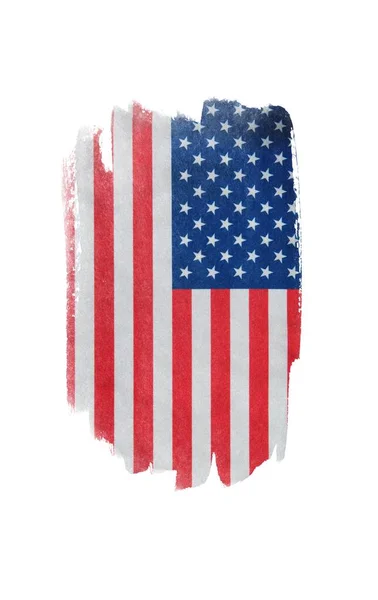 Flag Usa Backture — стокове фото