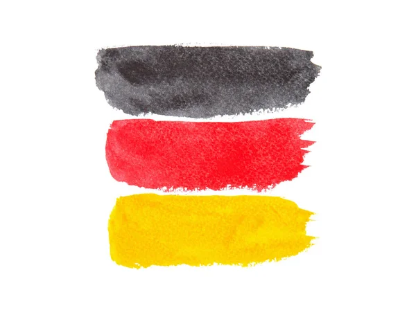 Flaga Niemiec Teksturą — Zdjęcie stockowe
