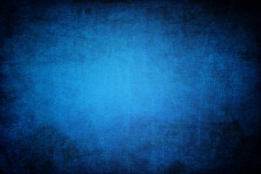 Metin için alanı olan Grunge mavi arkaplan