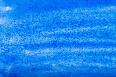 El boyası mavi suluboya arka plan.