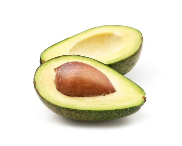 Avocado Geïsoleerd Witte Achtergrond — Stockfoto