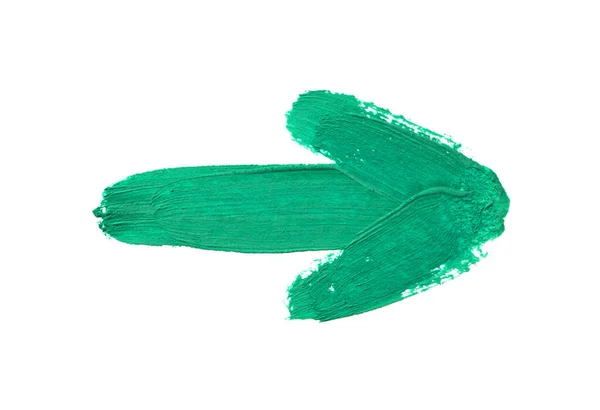 Suluboya Beyaz Arkaplanda Yeşil — Stok fotoğraf