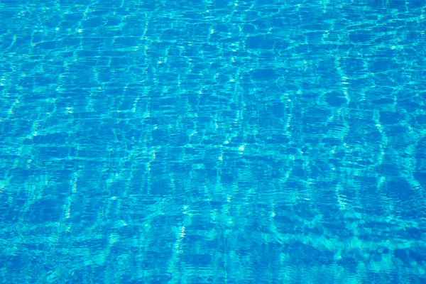 Surface Piscine Bleue Fond Eau Dans Piscine — Photo